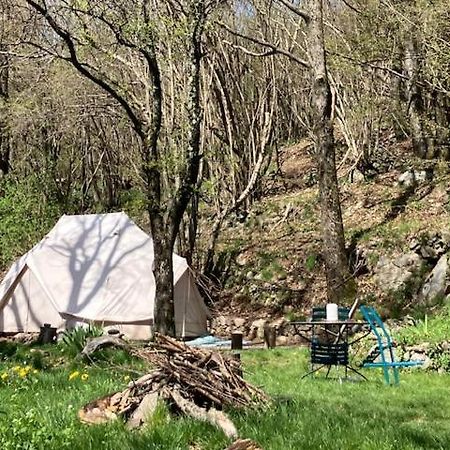 Grande Tente Tipi En Pleine Foret Burzet Εξωτερικό φωτογραφία