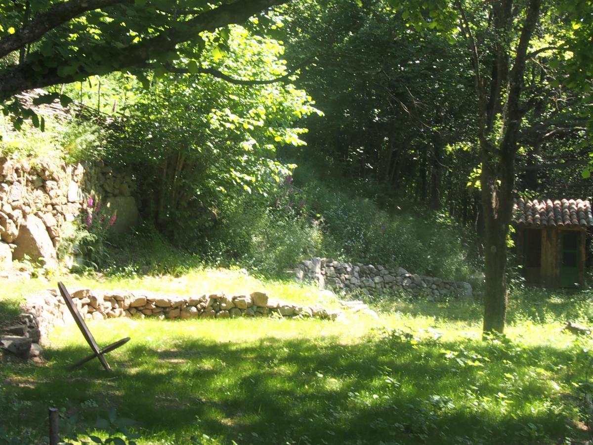 Grande Tente Tipi En Pleine Foret Burzet Εξωτερικό φωτογραφία